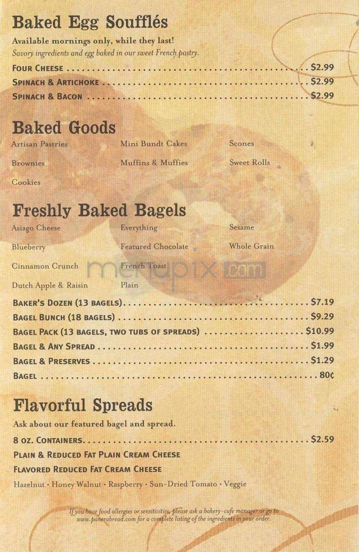 Menu page 6