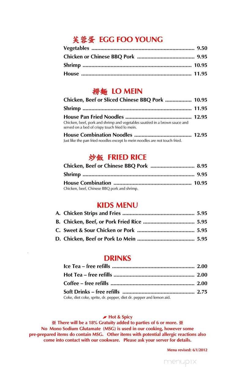 Menu page 6