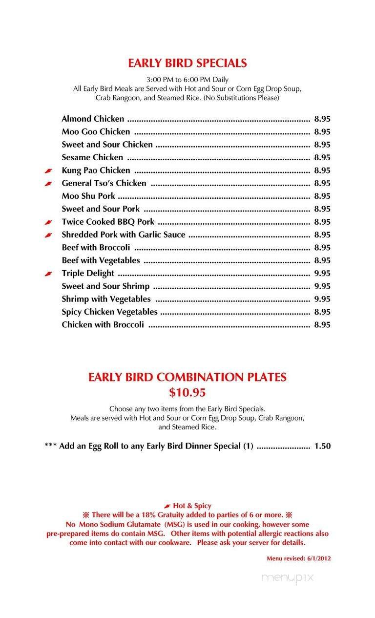 Menu page 7