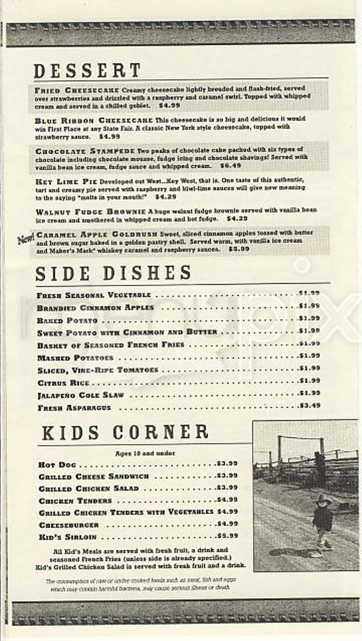 Menu page 5