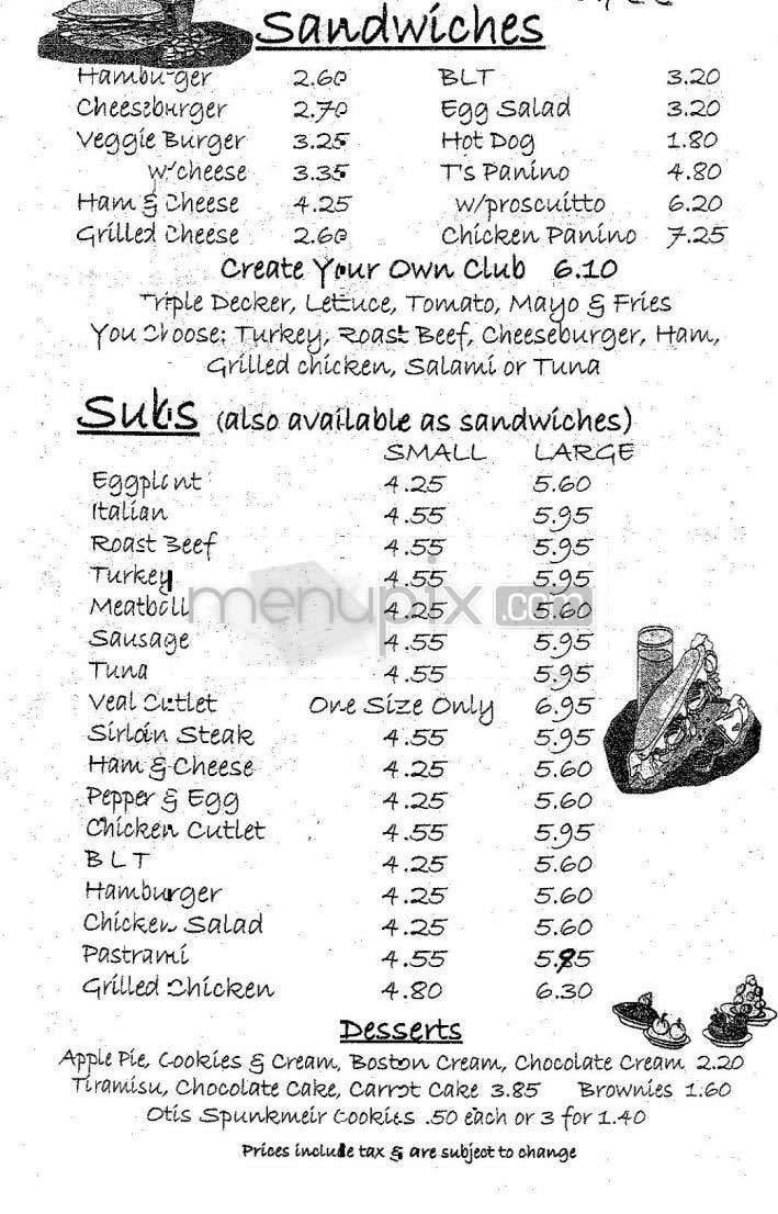 Menu page 2