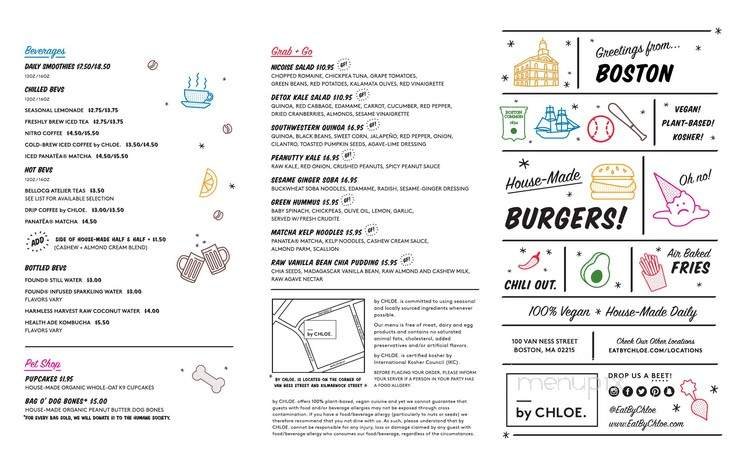 Menu page 1