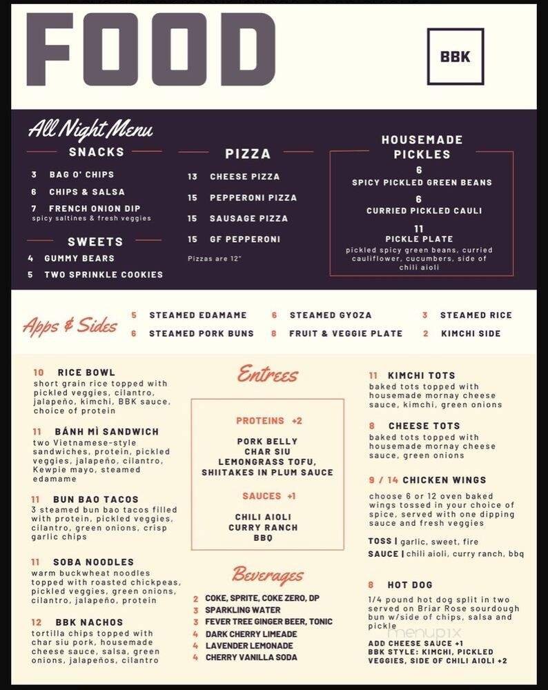 Menu page 2
