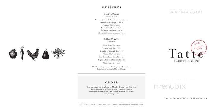 Menu page 1