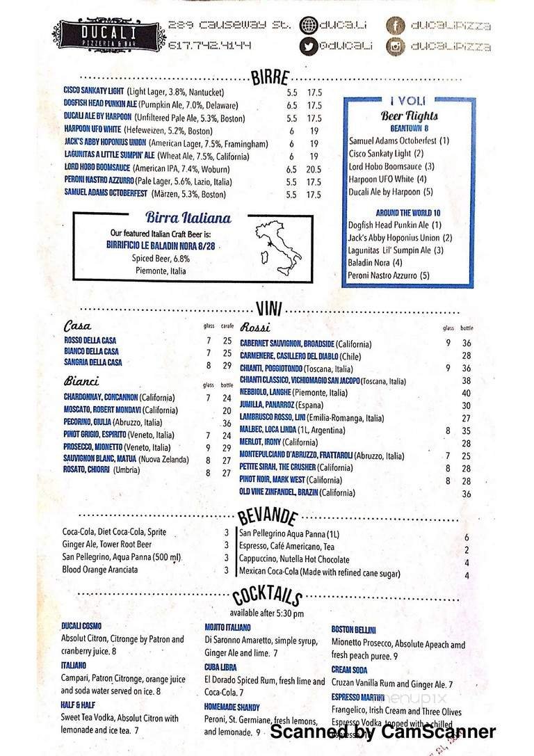 Menu page 2
