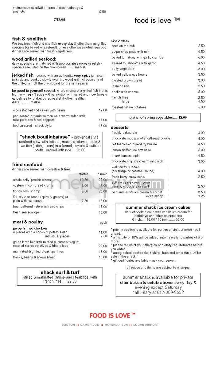 Menu page 2