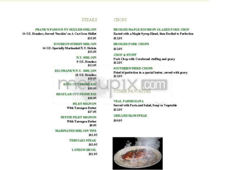 Menu page 2