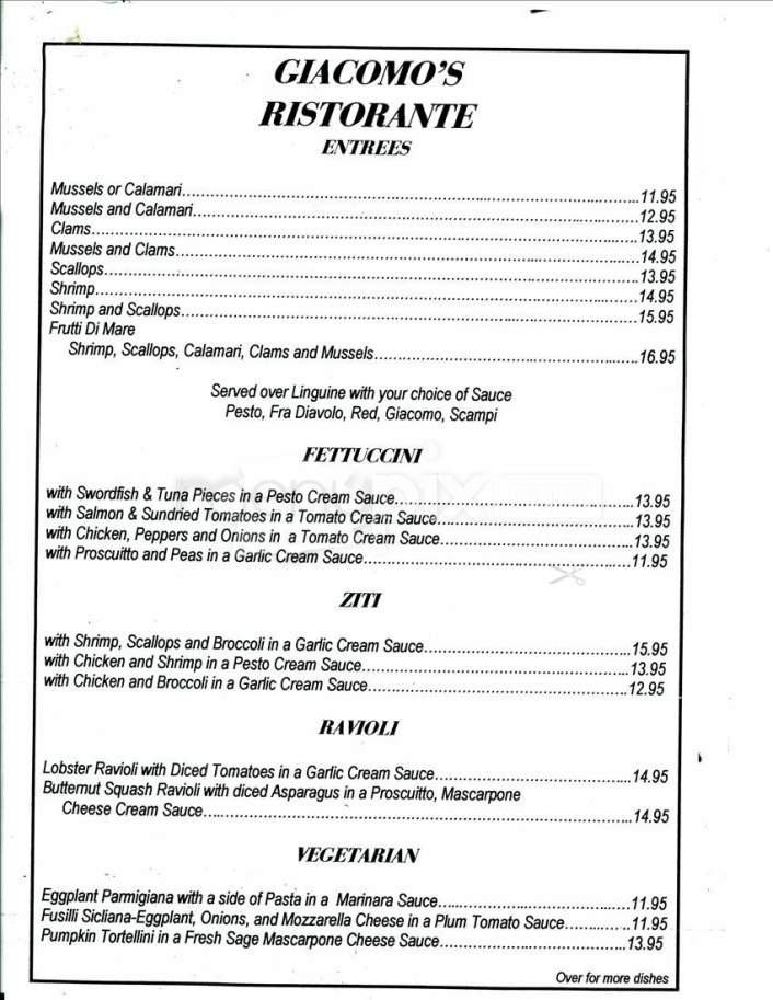 Menu page 2