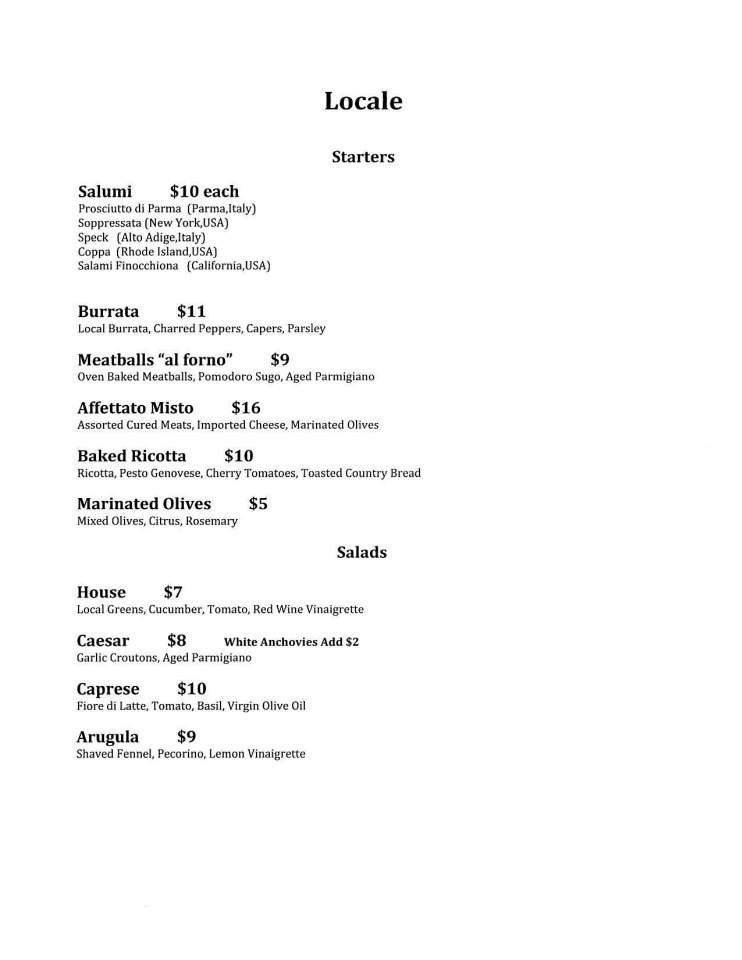 Menu page 2