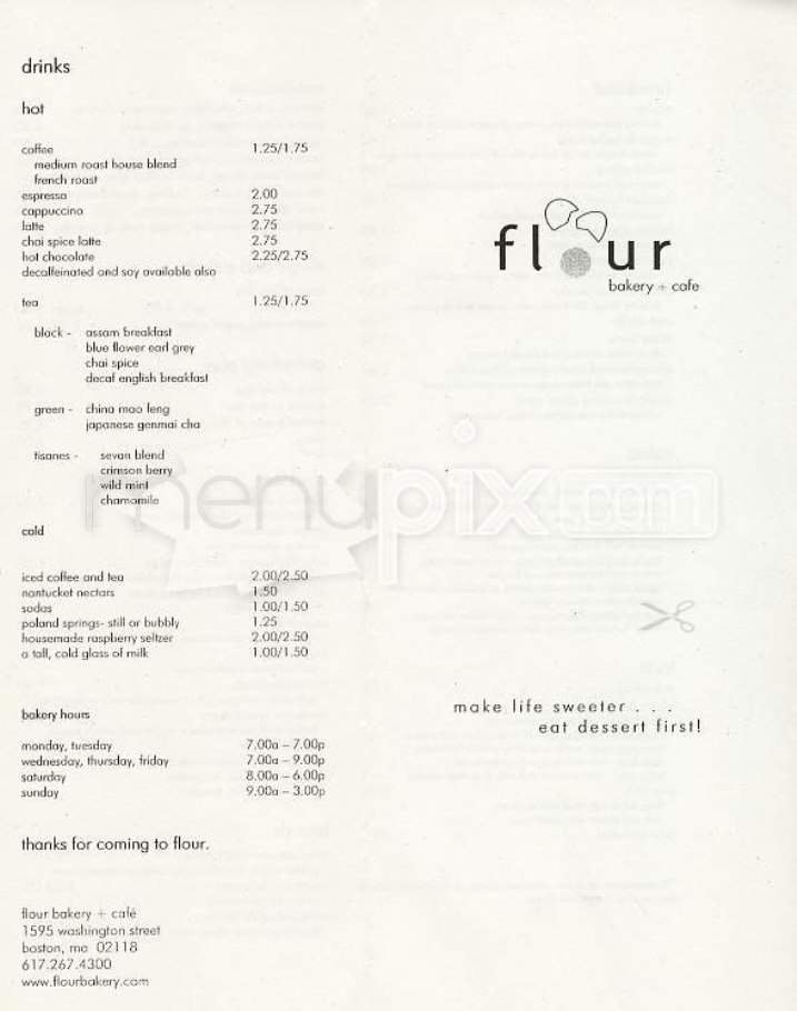 Menu page 1
