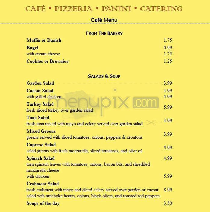 Menu page 2