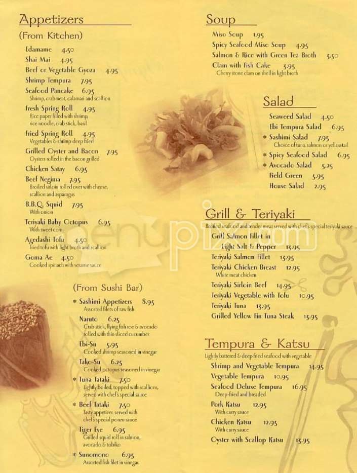 Menu page 2