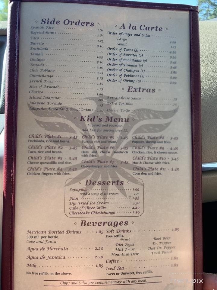Menu page 5
