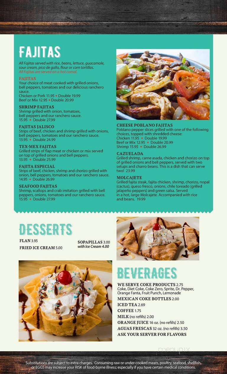 Menu page 4