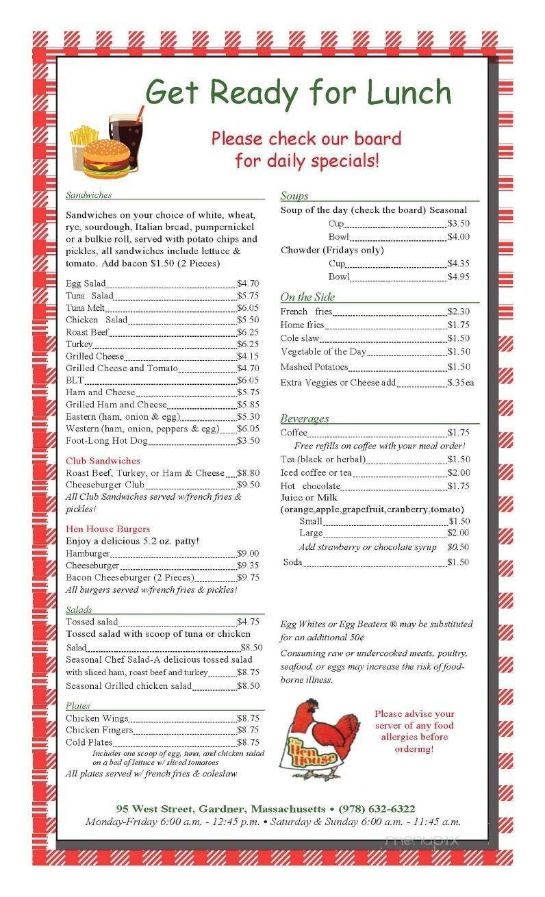 Menu page 2