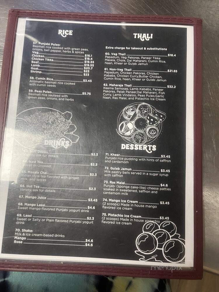 Menu page 4