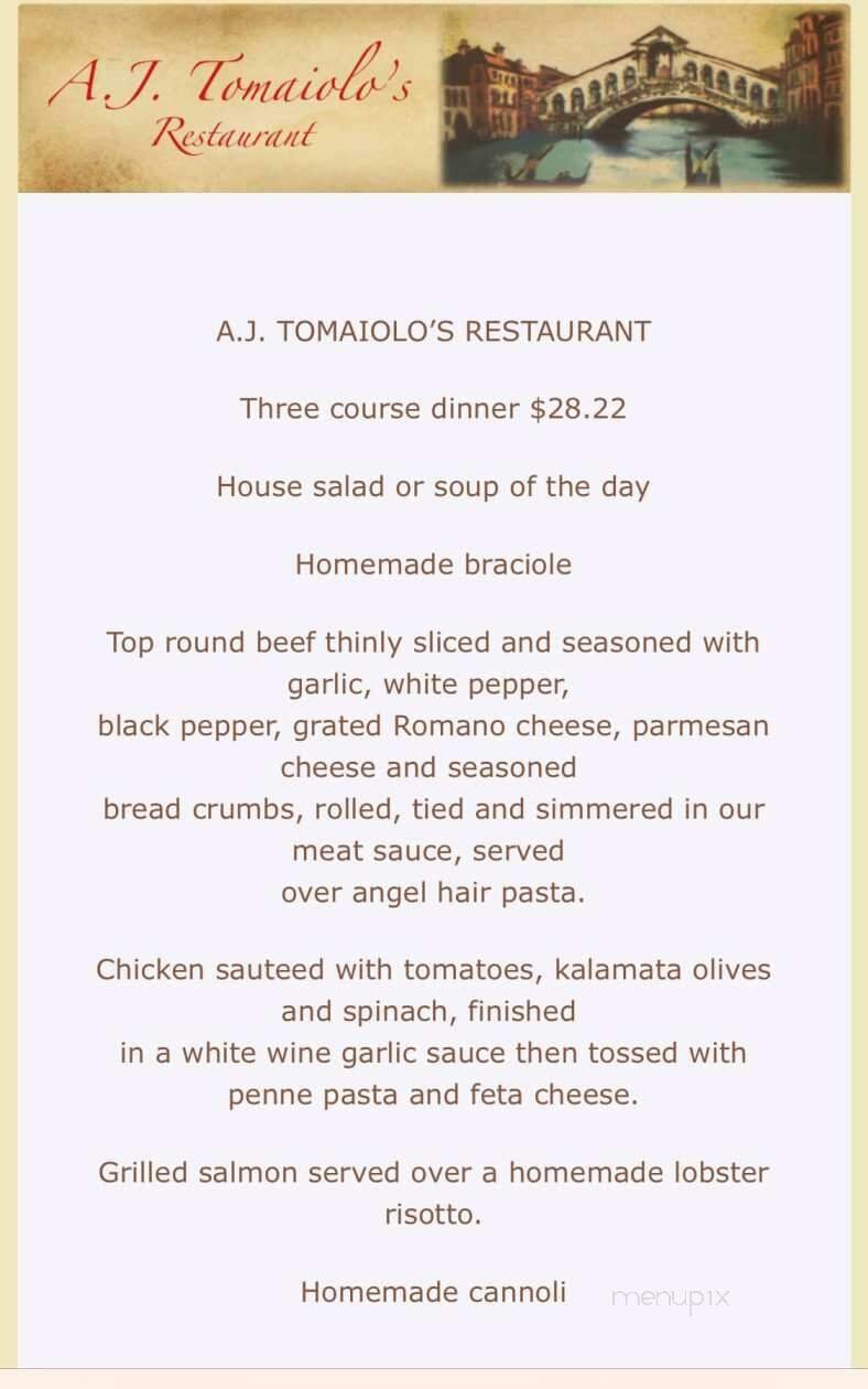 Menu page 2