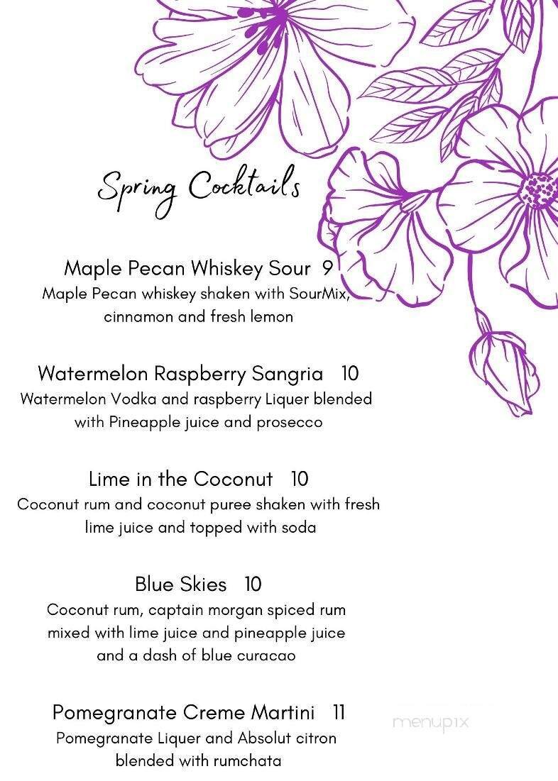 Menu page 2