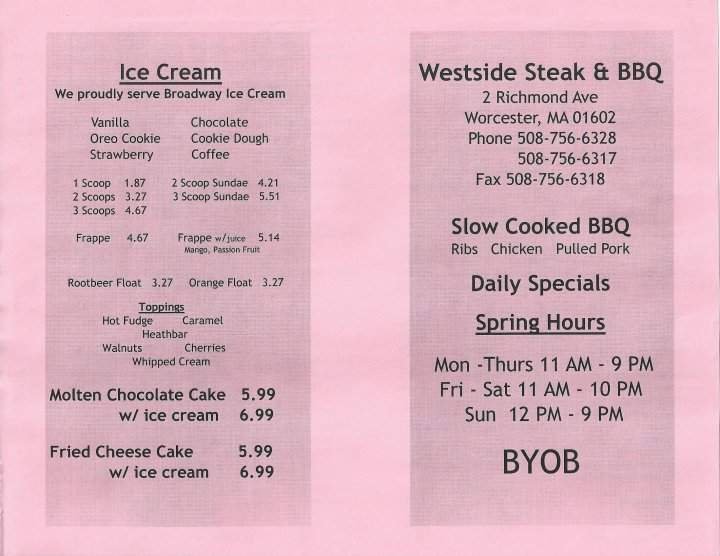 Menu page 2