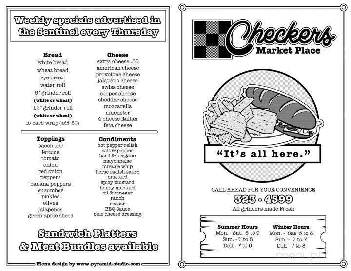 Menu page 2