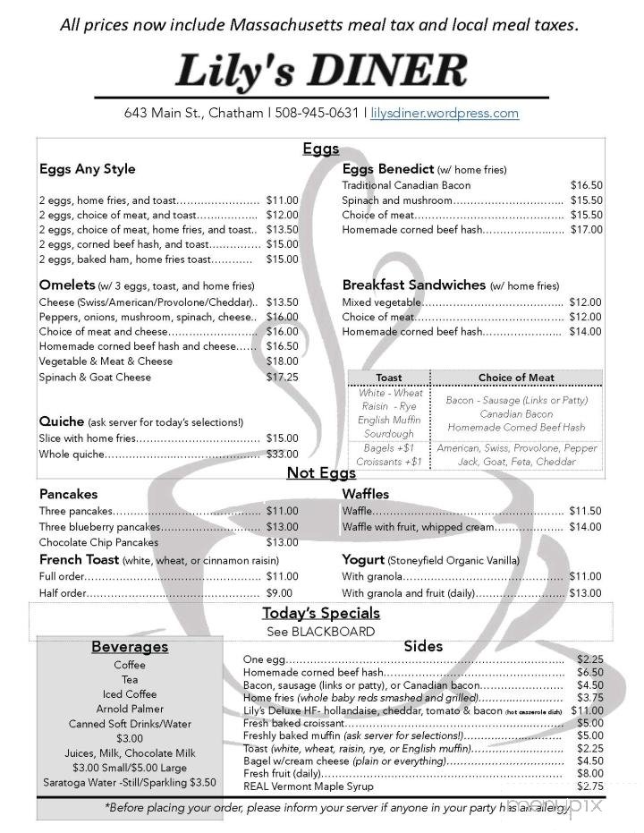 Menu page 2