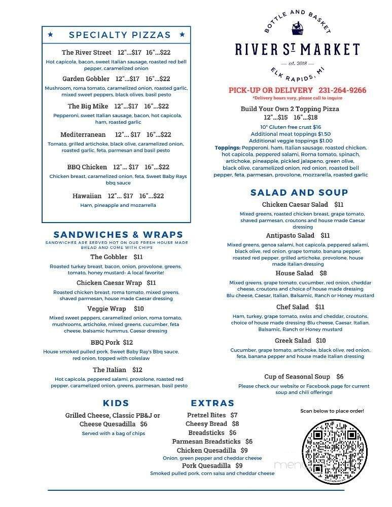 Menu page 1