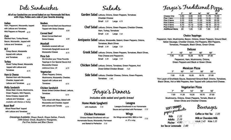 Menu page 2