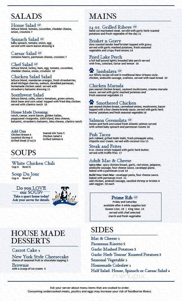 Menu page 2