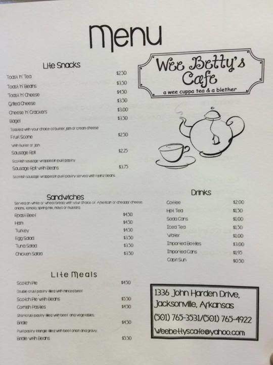Menu page 1