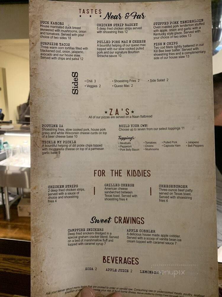 Menu page 2