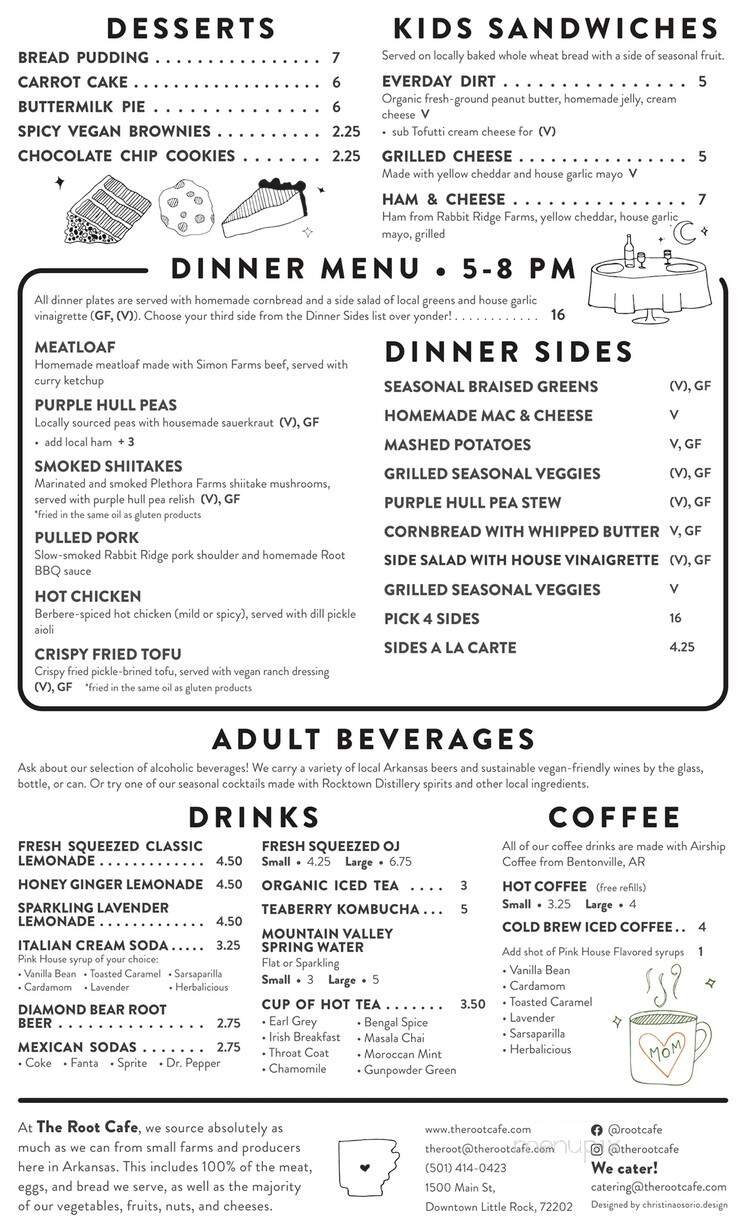 Menu page 9