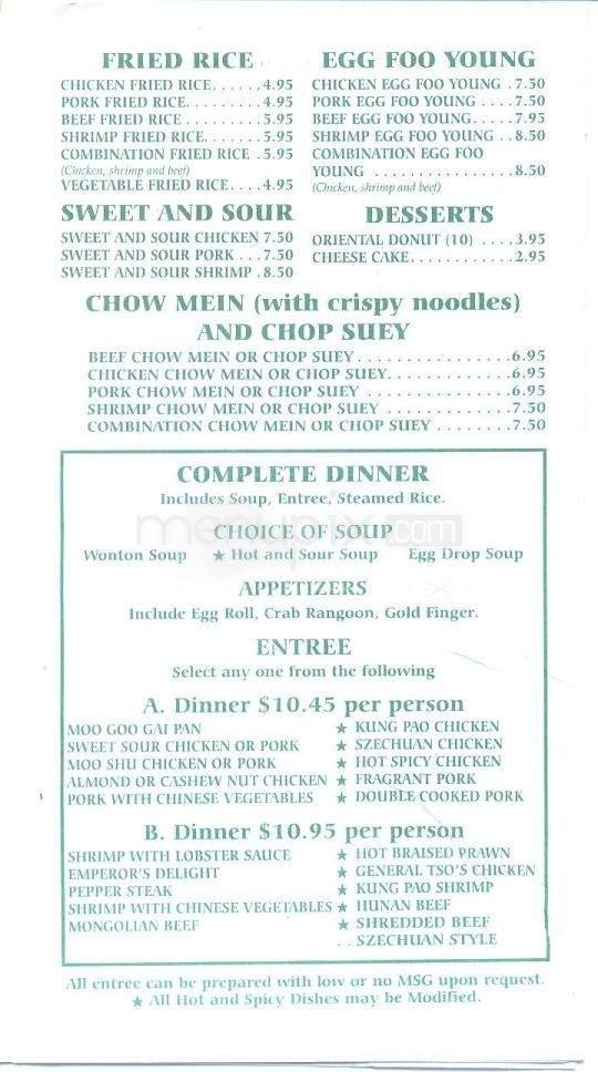 Menu page 5