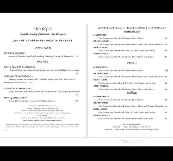 Menu page 2