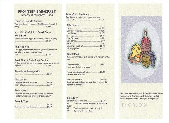 Menu page 2