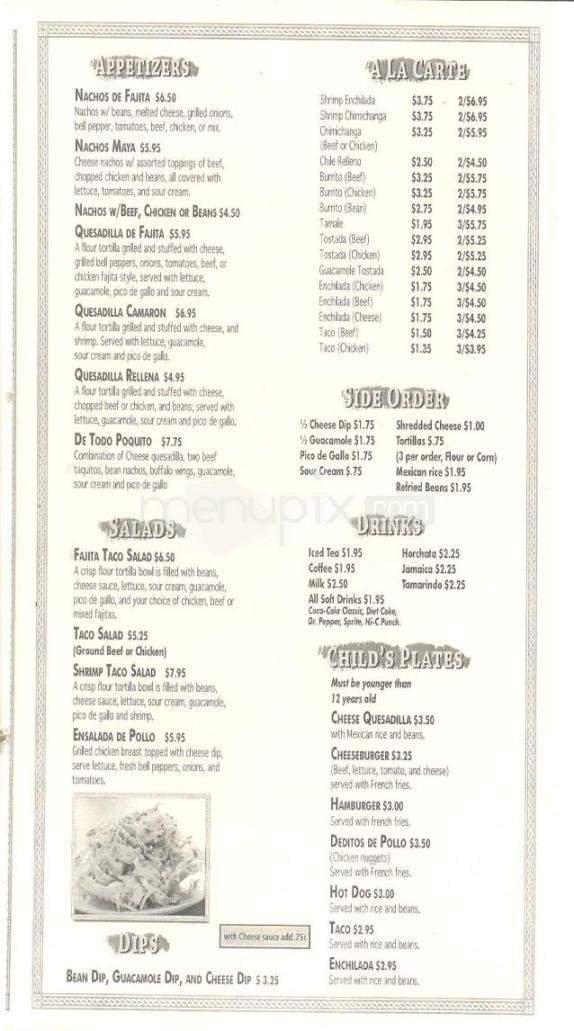 Menu page 2