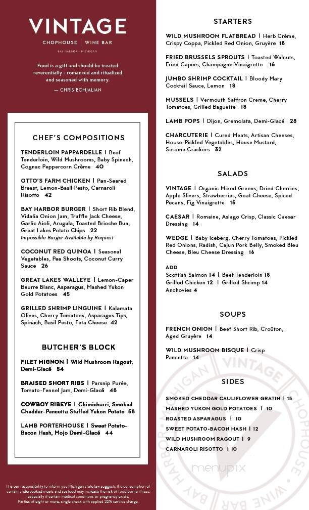 Menu page 2