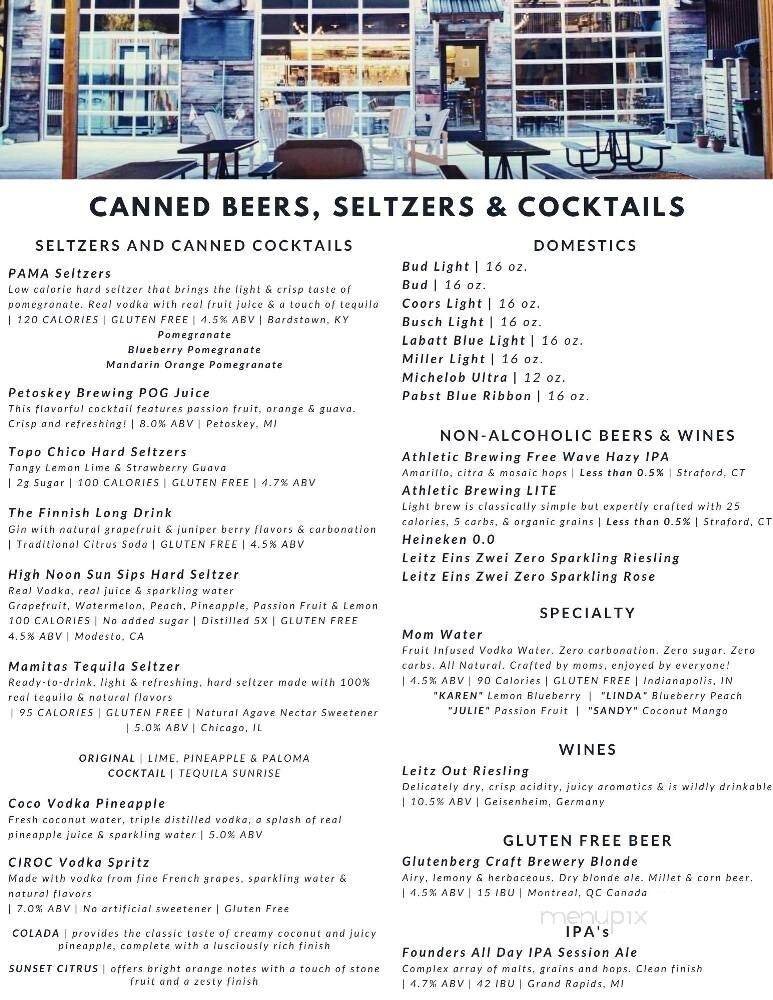 Menu page 2