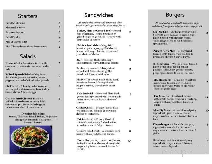 Menu page 2