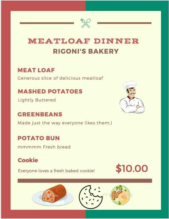 Menu page 1