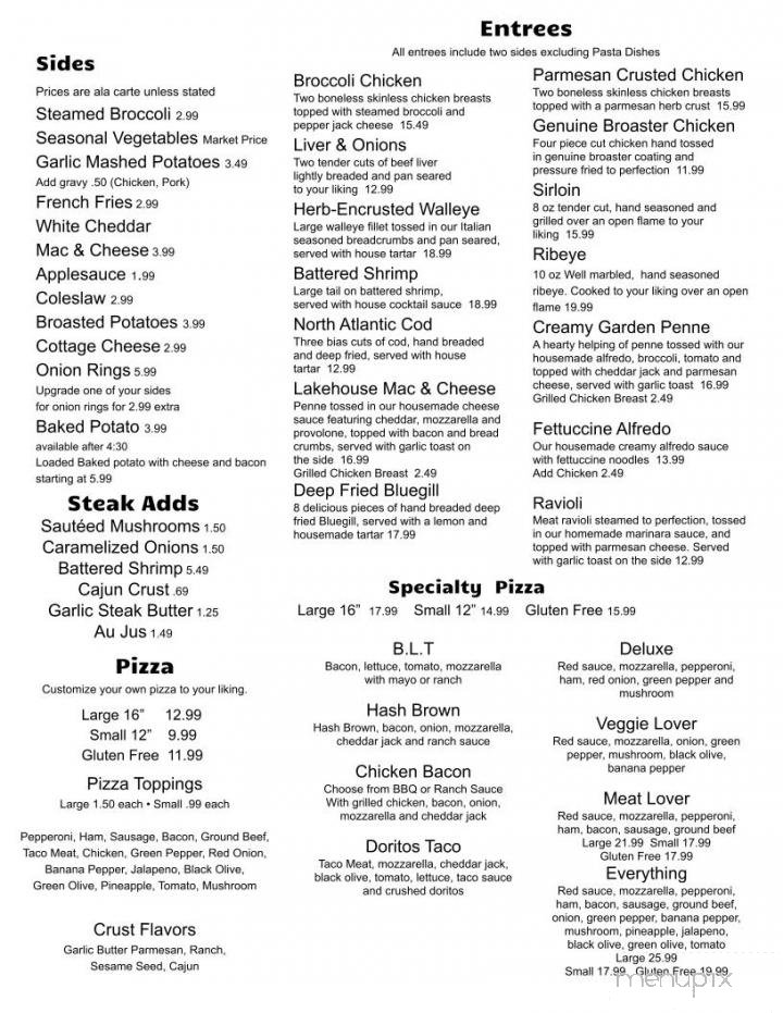 Menu page 2