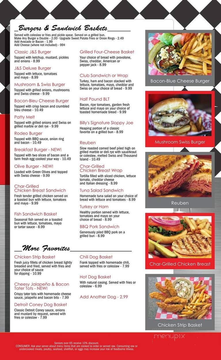 Menu page 2
