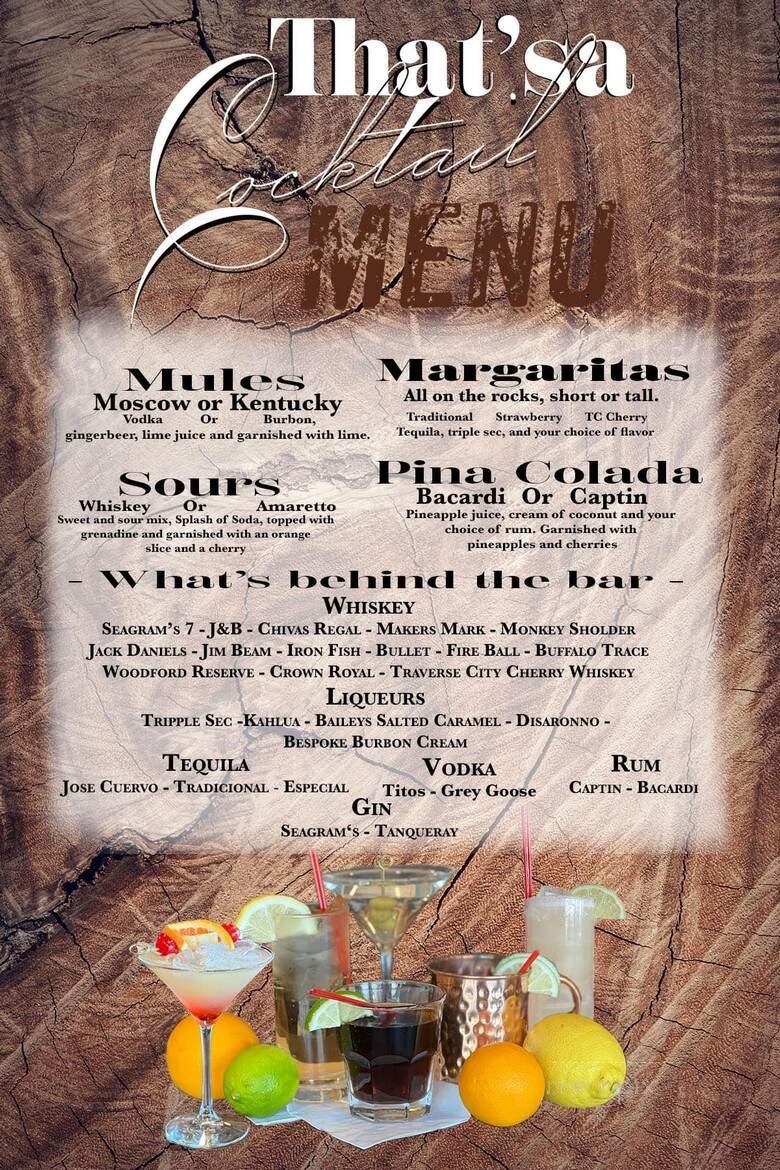 Menu page 1
