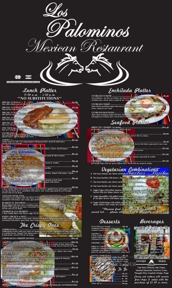 Menu page 2
