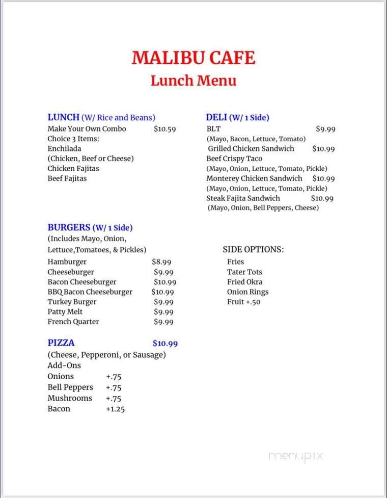 Menu page 4
