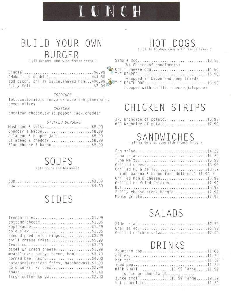 Menu page 2