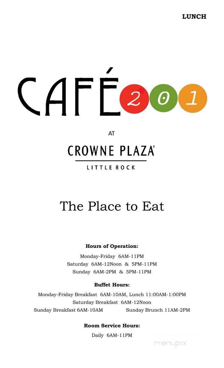 Menu page 1
