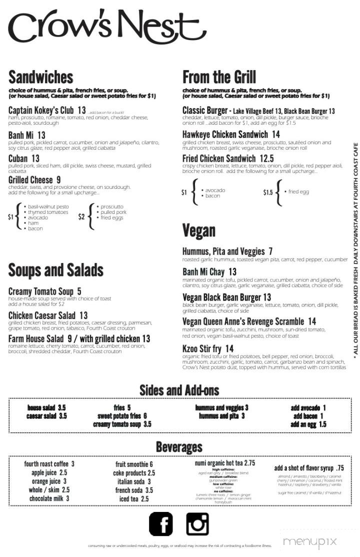 Menu page 2
