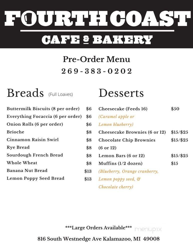 Menu page 2