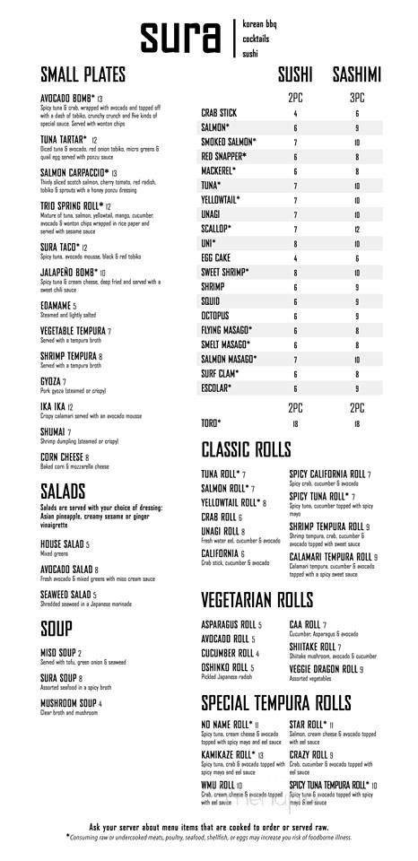 Menu page 2