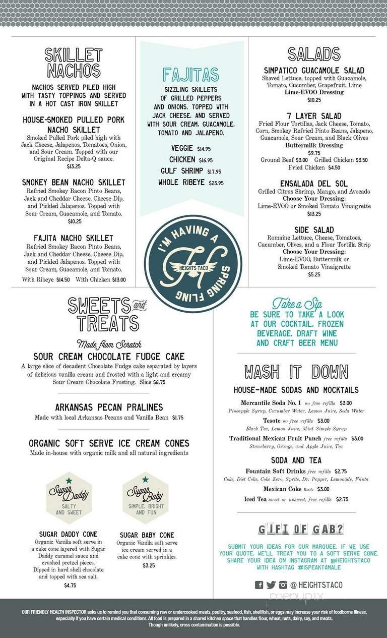 Menu page 2